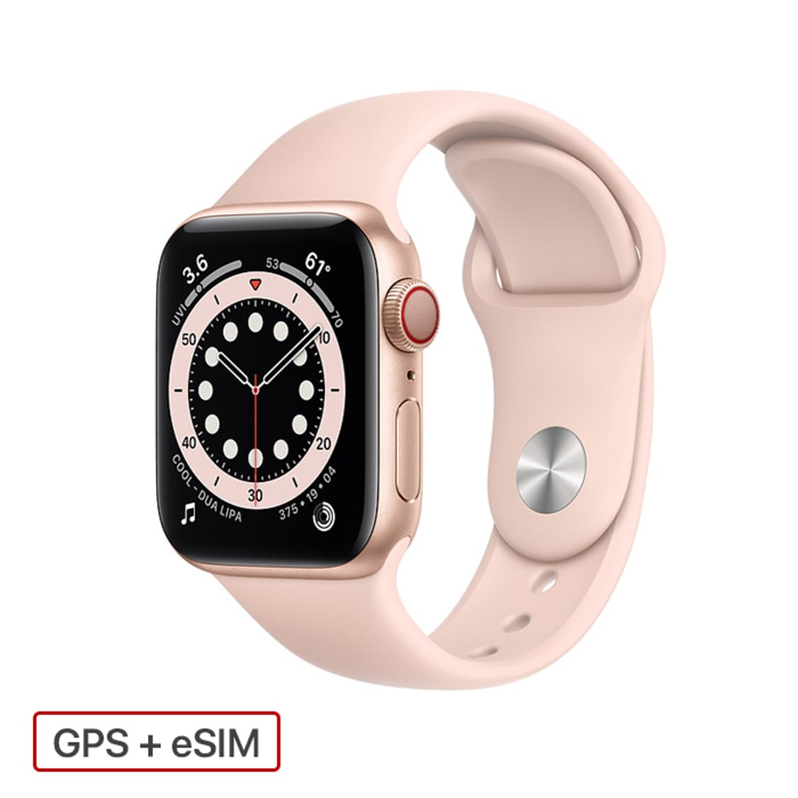 Apple Watch Series 6 GPS + 4G  40mm Dây Cao Su - Viền Nhôm – Chính Hãng VN/A Mới 100%