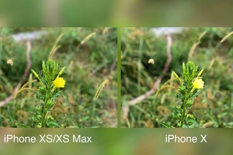 so sánh camera ip xs max và ip x