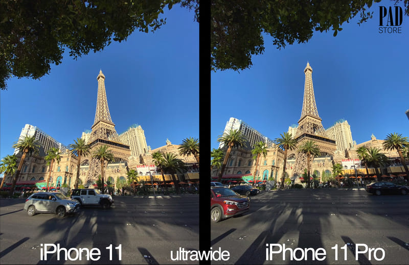 iphone 11 pro có camera siêu rộng
