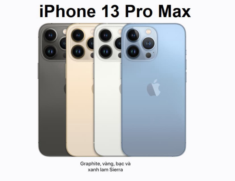 iphone 13 pro max 512gb chính hãng