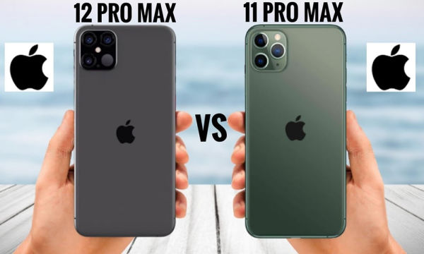 so sánh iphone 11 pro max và 12 pro max