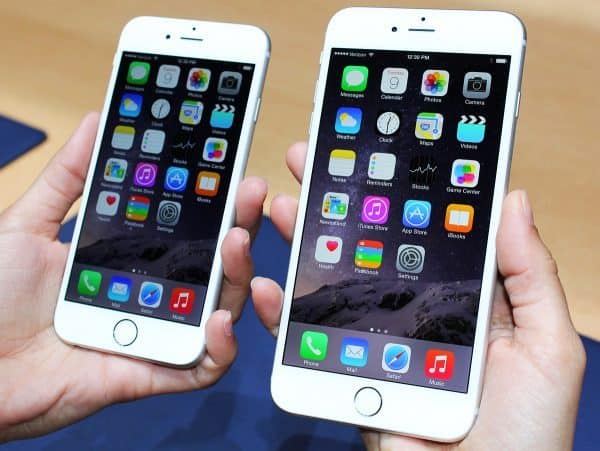so sánh giữa iphone 6s và iphone 6s plus