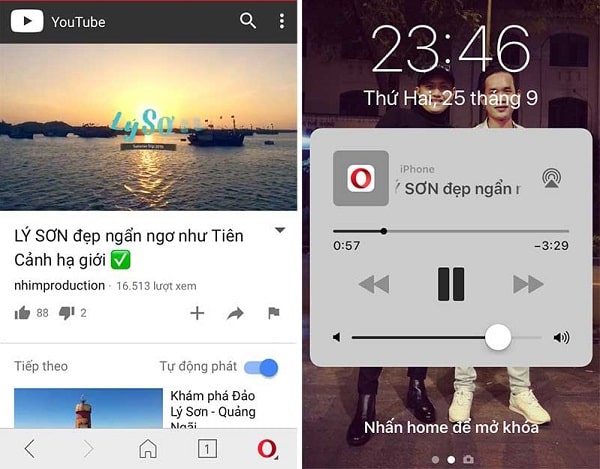cách coi youtube khi tắt màn hình ios