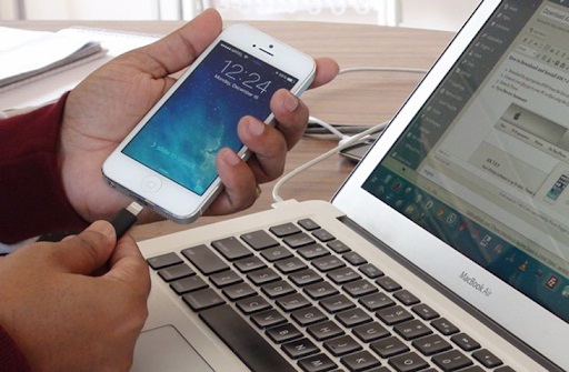 copy video vào iphone