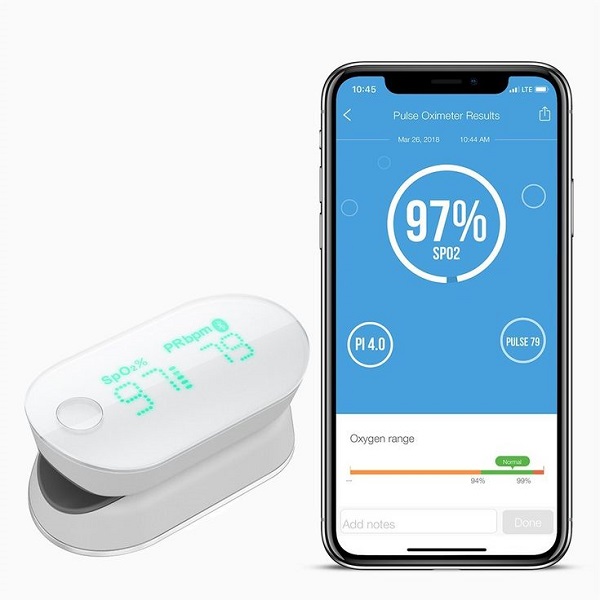 cách đo oxy trong máu bằng iphone