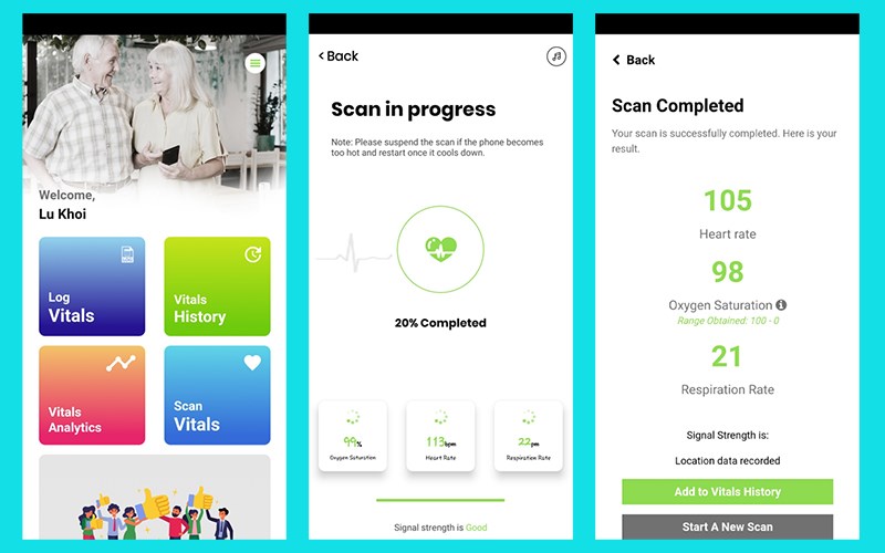 đo nồng độ oxy trong máu bằng iphone