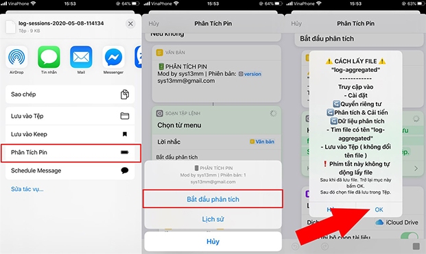 cách kiểm tra ip sạc bao nhiêu lần
