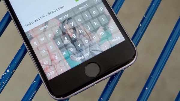 cách làm hình nền bàn phím iphone