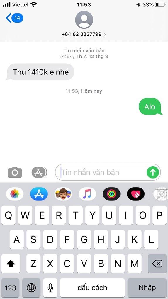 cách nhắn imessage