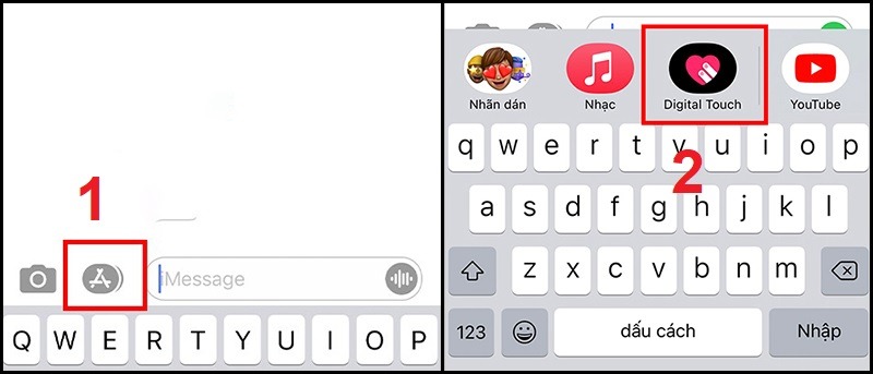 cách nhắn tin imessage trên iphone