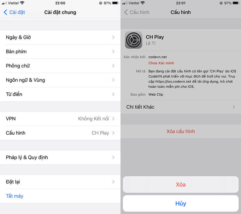 cách tải ch play trên iphone