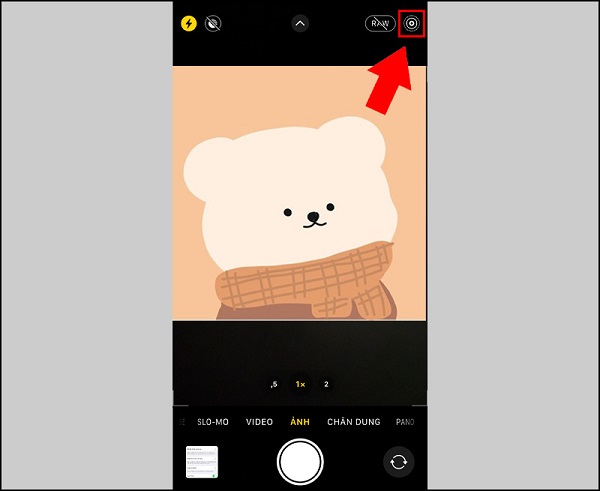 cách tắt âm thanh chụp ảnh iphone