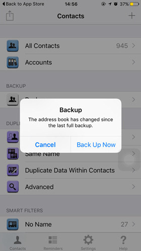 cách xoá hết danh bạ iphone