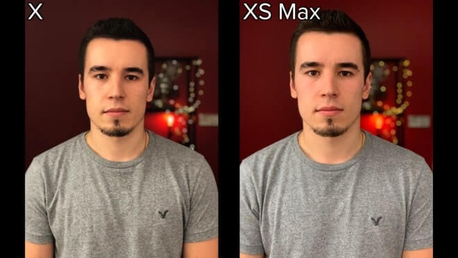 so sánh camera ip x và ip xs max