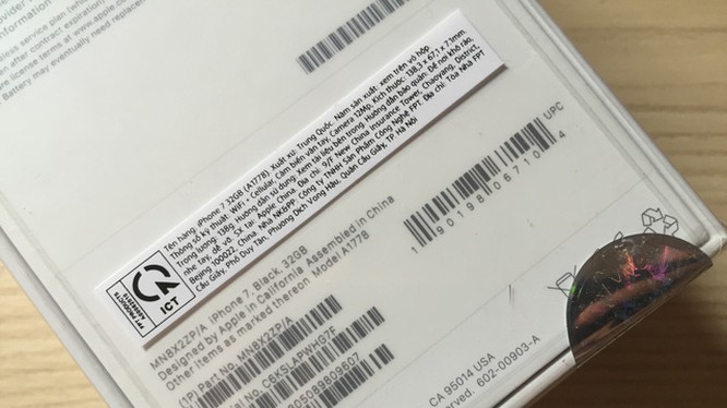 đập hộp iphone 7 chi tiết nhất