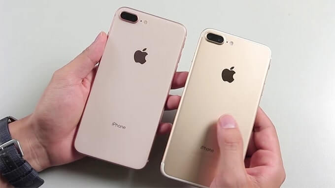 so sánh 7 plus và 8 plus