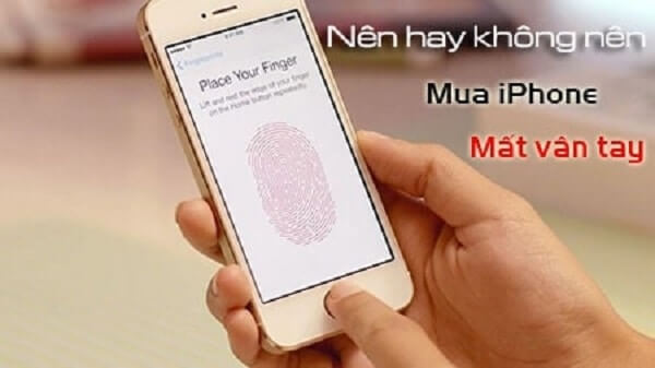 iphone bị mất vân tay