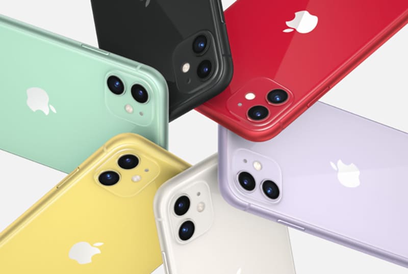 màu iphone 11 và iphone xr