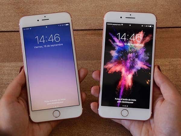 so sánh iphone 7 và 6s