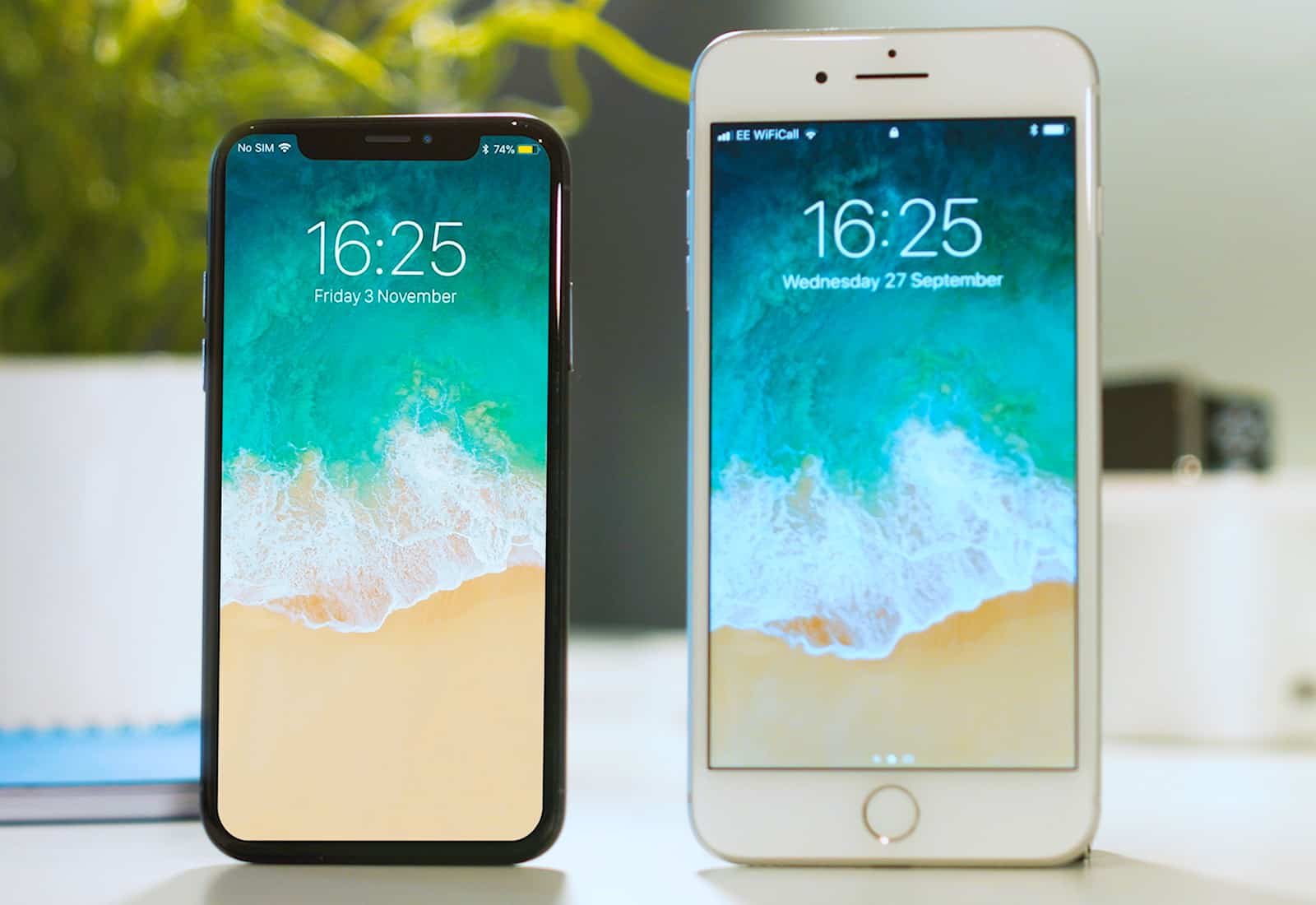 so sánh iphone x và iphone 8 plus chi tiết