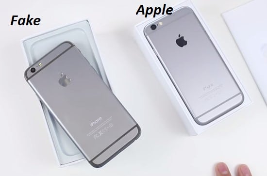 cách phân biệt iphone 6s thật và giả