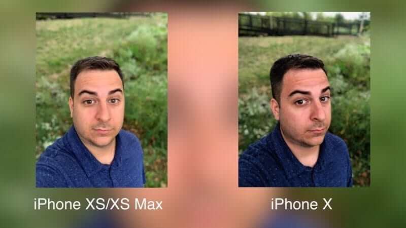 camera iphone x vs iphone xs max