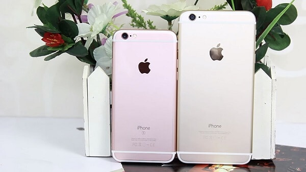 so sánh điện thoại iphone 6s và 6 plus