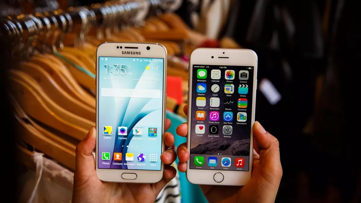 so sánh iphone 6 và s6