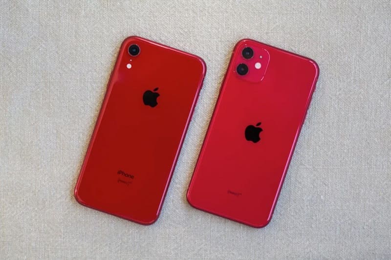 so sánh iphone 11 và iphone xr