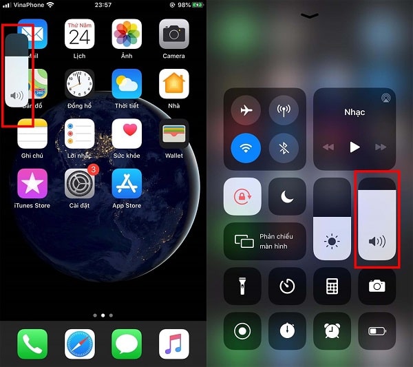 tắt âm chụp ảnh iphone