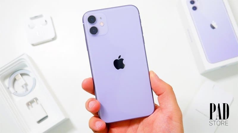 trên tay iphone 11 unbox