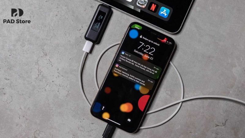 Sạc pin chậm là dấu hiệu rõ ràng nhất cho thấy cụm sạc iPhone đang bị hỏng