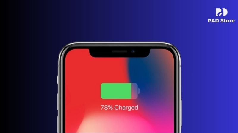 iPhone X sạc đầy pin chậm hơn bình thường có thể là dấu hiệu cần thay cụm sạc
