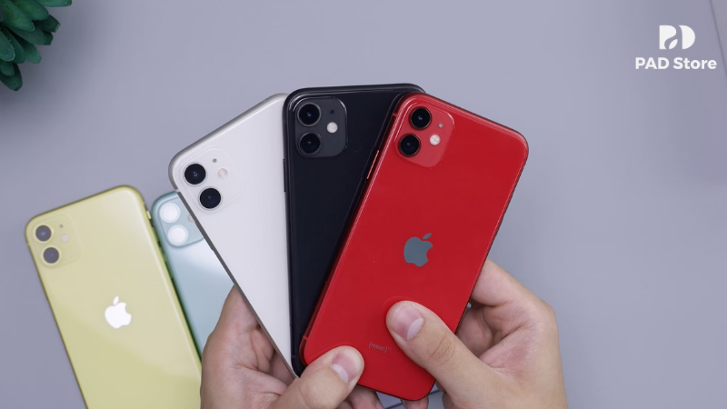 PAD Store cam kết sử dụng linh kiện chính hãng Apple trong quá trình thay camera iPhone 11.