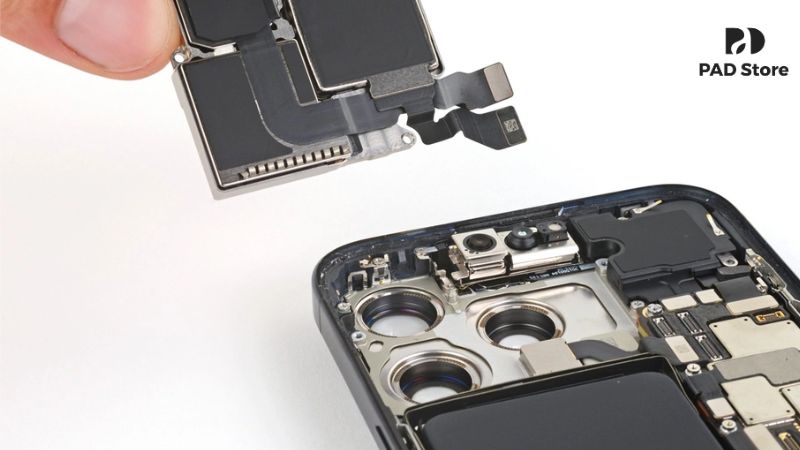 PAD Store cam kết chỉ sử dụng linh kiện camera chính hãng Apple.