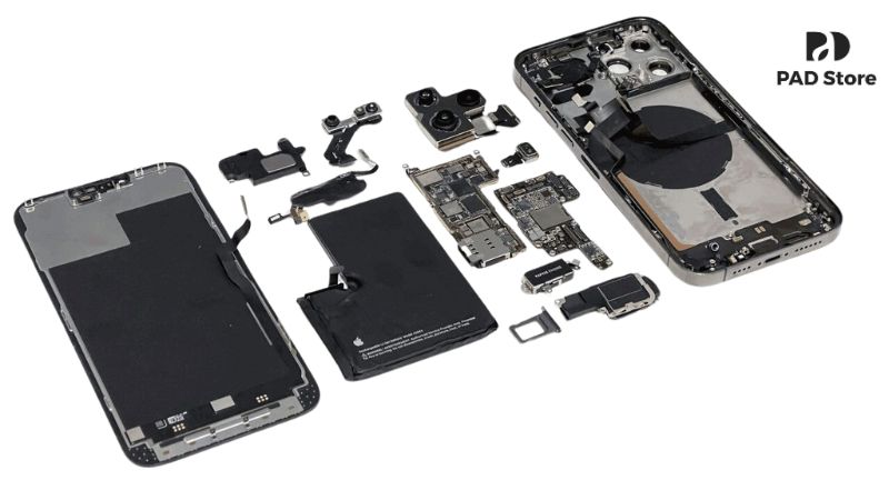 PAD Store cam kết chỉ sử dụng linh kiện chính hãng Apple cho tất cả các dịch vụ sửa chữa, thay thế