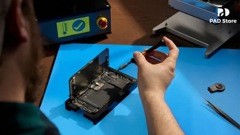 PAD Store cam kết sử dụng linh kiện chính hãng Apple cho việc thay cụm sạc iPhone 13