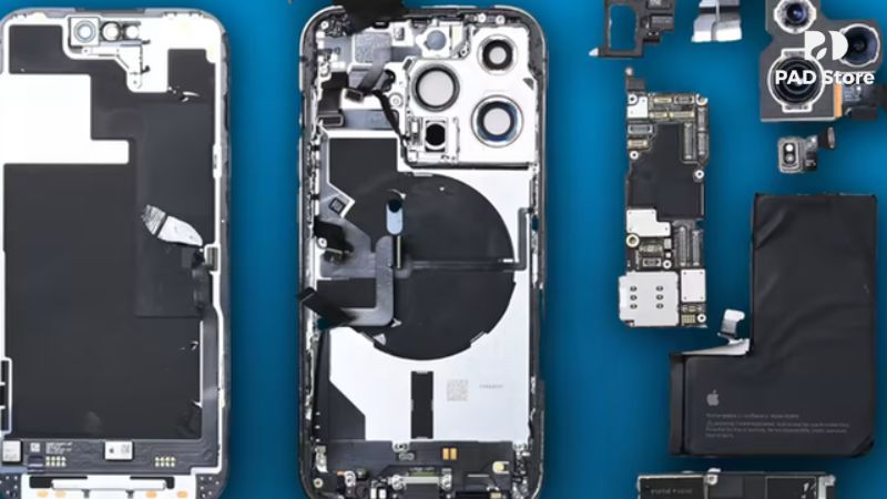 PAD Store cam kết chỉ sử dụng linh kiện chính hãng, đạt chuẩn từ Apple cho việc thay thế cụm sạc iPhone 14