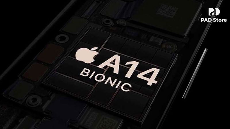 Chip A14 Bionic mang lại hiệu suất vượt trội và tiết kiệm năng lượng