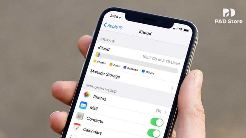 Bộ nhớ đầy là một trong những thủ phạm chính gây ra tình trạng iPhone X chạy chậm