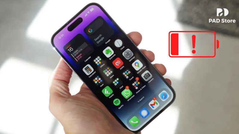 Nhiều ứng dụng chạy ngầm tiêu tốn tài nguyên pin không cần thiết