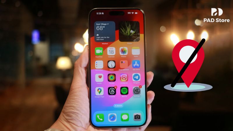 Khi dịch vụ định vị hoạt động, GPS và cảm biến khác làm việc không ngừng, tiêu tốn năng lượng