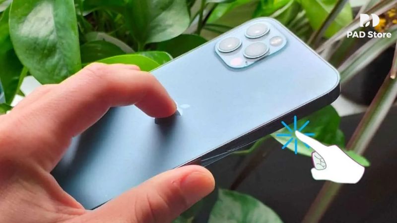Back Tap là một tính năng cho phép thực hiện nhanh tác vụ bằng cách chạm vào mặt lưng iPhone