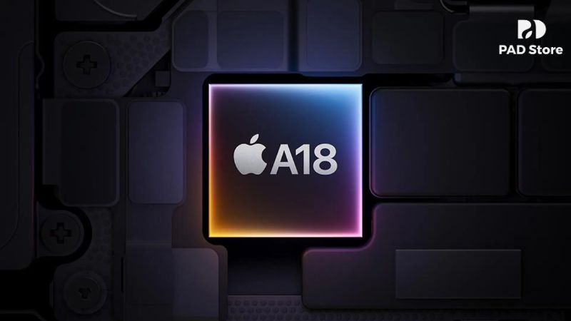 Chip A18 Bionic có khả năng xử lý các tác vụ trí tuệ nhân tạo (AI)