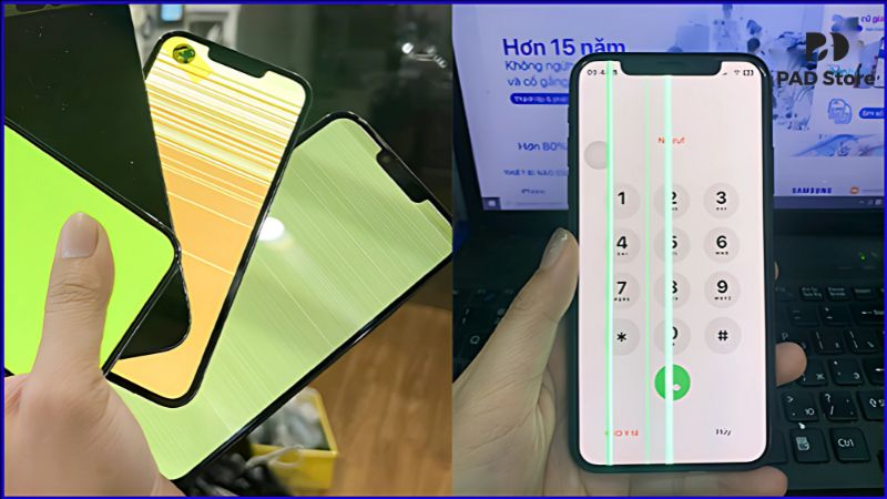 Lỗi màn hình có thể đến từ nhiều yếu tố
