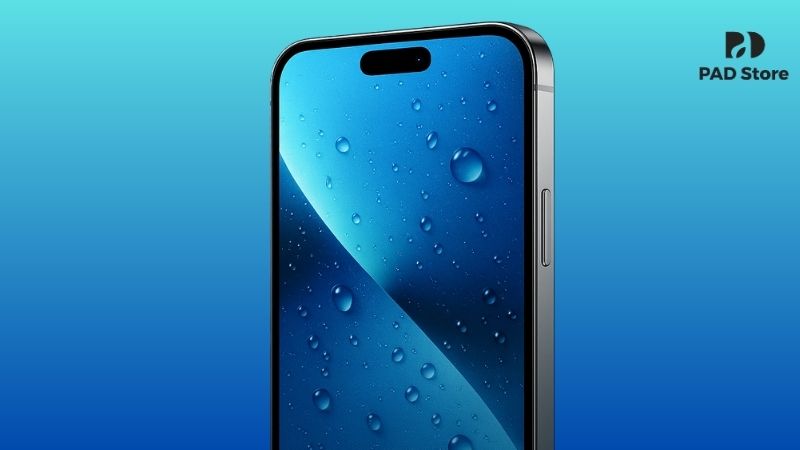 Bề mặt màn hình hạn chế tình trạng bám dấu vân tay và mồ hôi