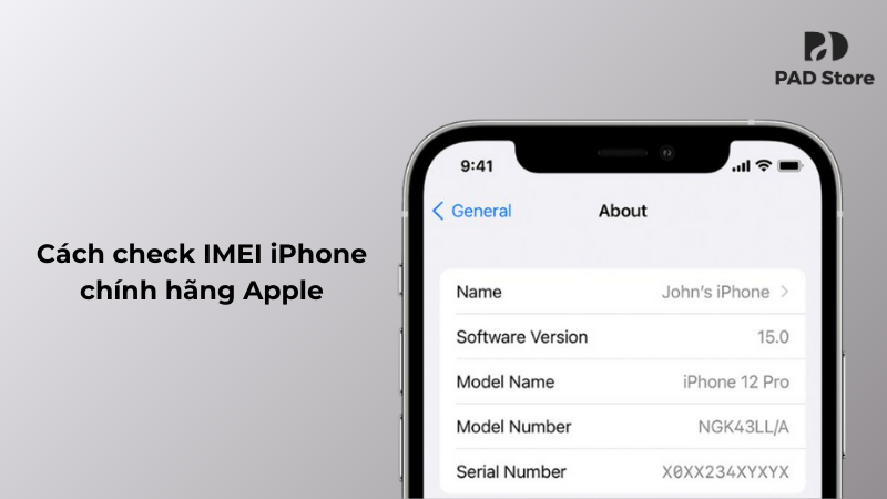 Cách check IMEI iPhone chính hãng Apple chính xác nhất để kiểm tra bảo hành, nguồn gốc