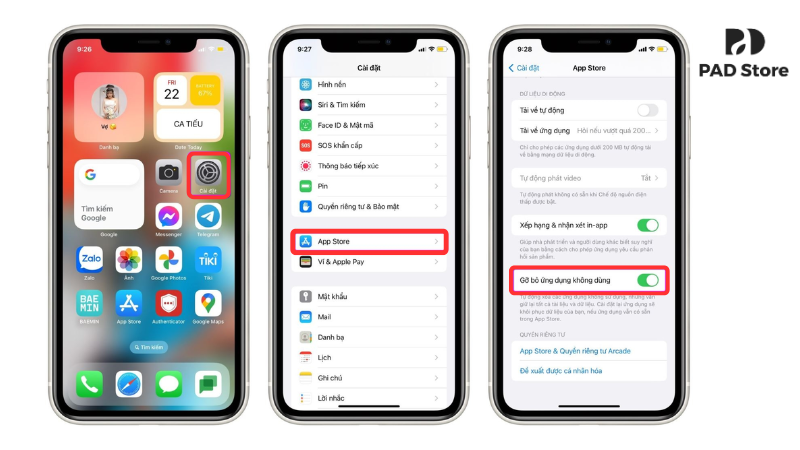 Tính năng Gỡ bỏ ứng dụng không dùng giúp tối đa hóa dung lượng iPhone đáng kể