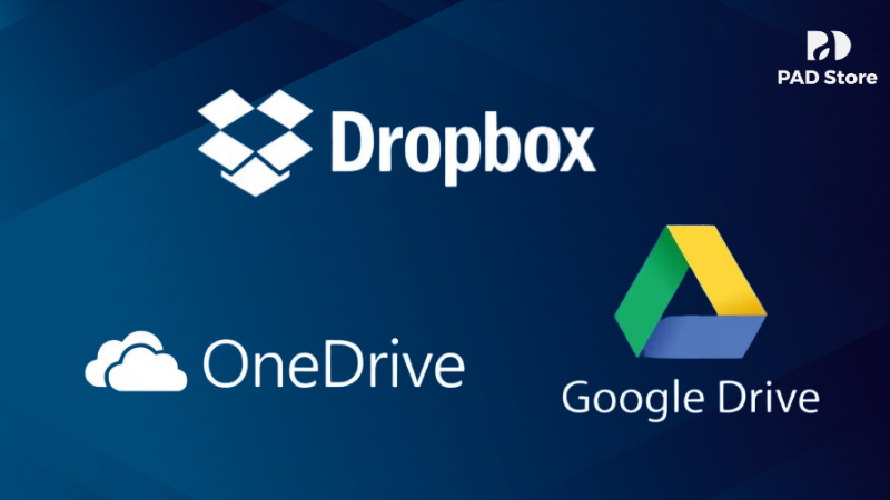 Các dịch vụ lưu trữ này cho phép lưu trữ mà không làm tiêu tốn bất kỳ MB nào trên bộ nhớ