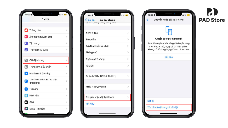 Khôi phục cài đặt gốc giúp iPhone 16 hoạt động ổn định như máy mới